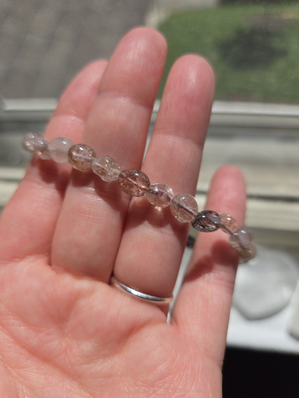 Mixed Rutile Bracelet - Picture 2 of 8